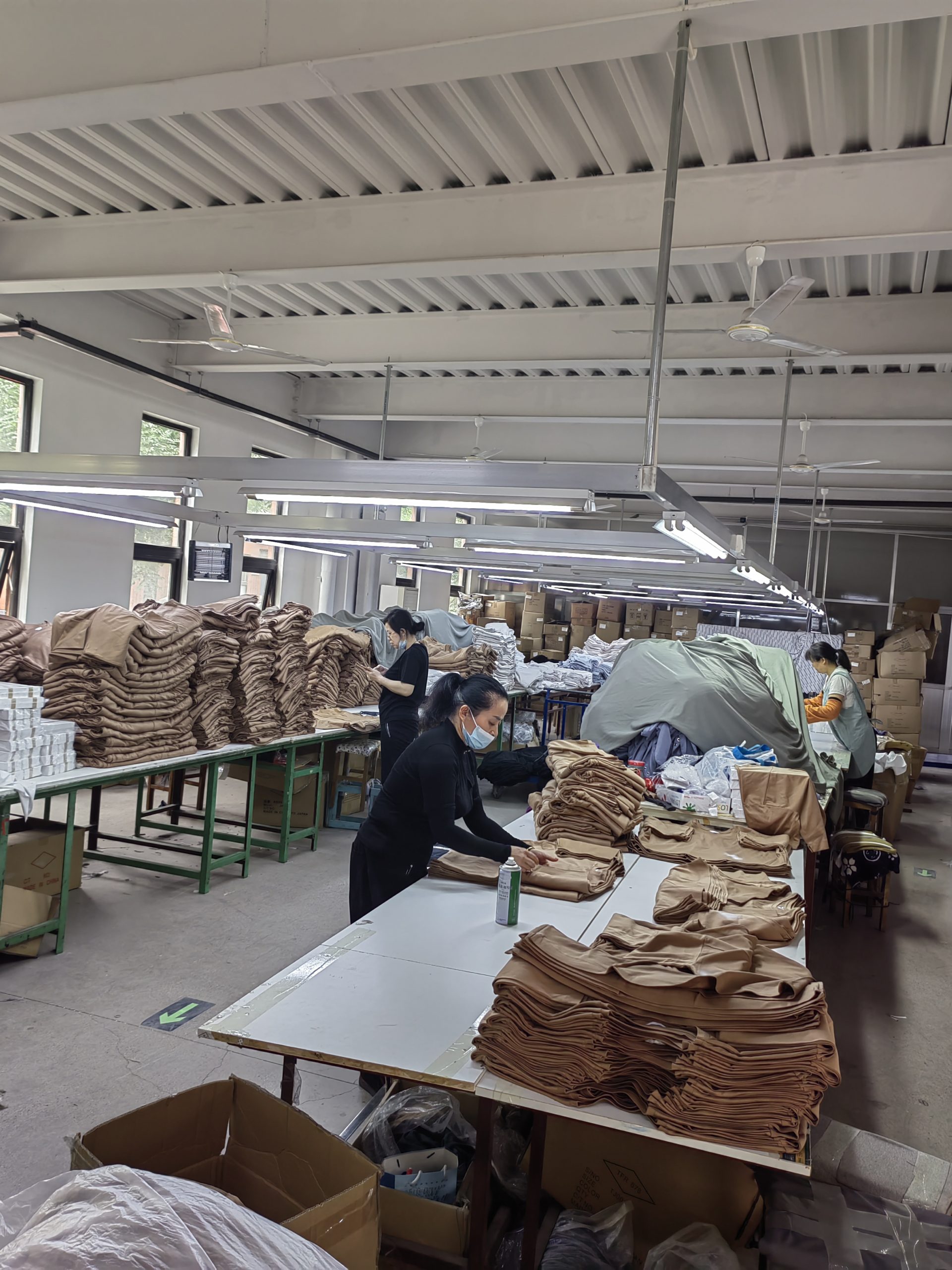 Garment quality control process in a China manufacturer