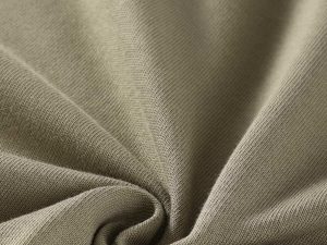 Cotton jersey fabric image for OEM T-shirt fabric selection