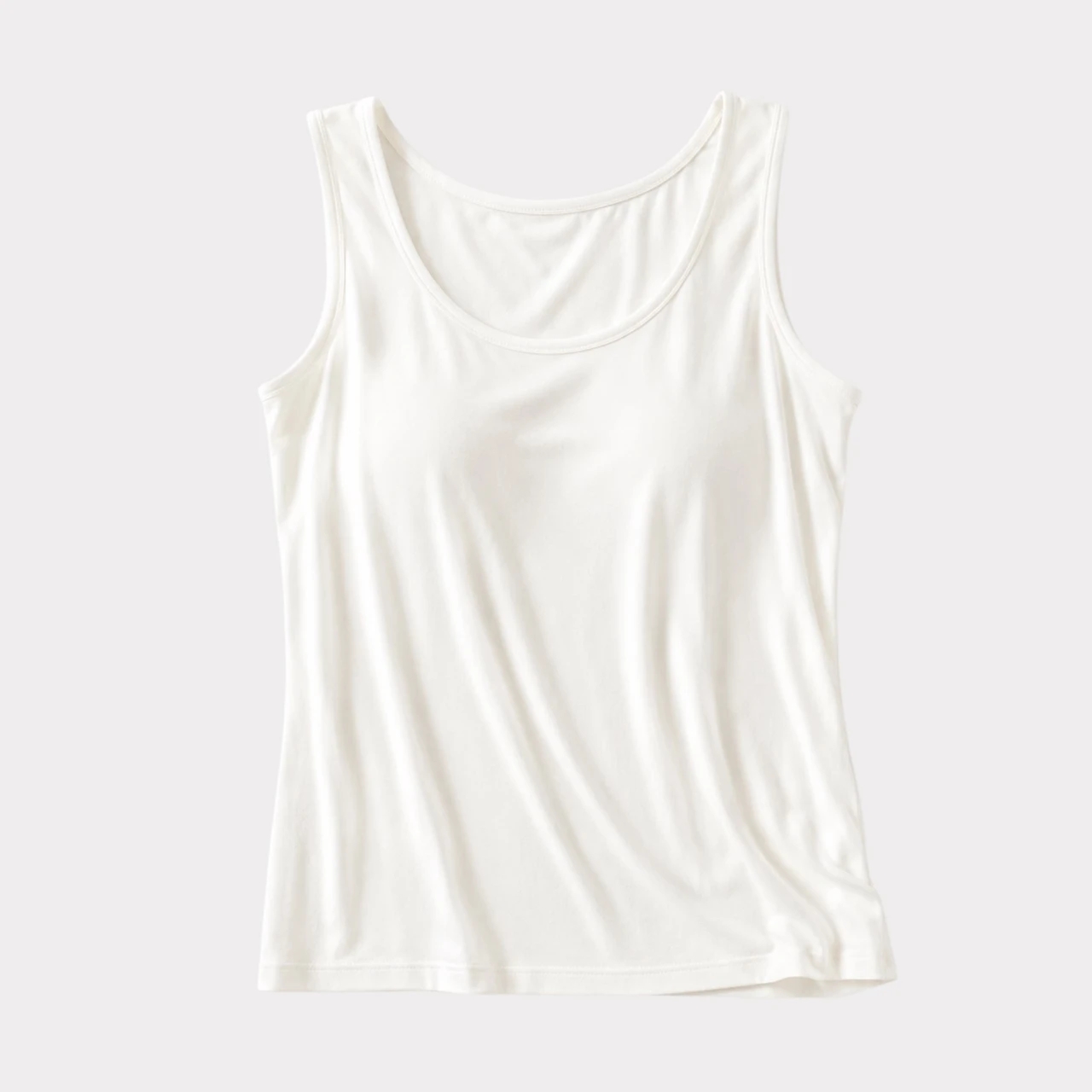 Built-in bra loungewear detail reference for cup and fabric review